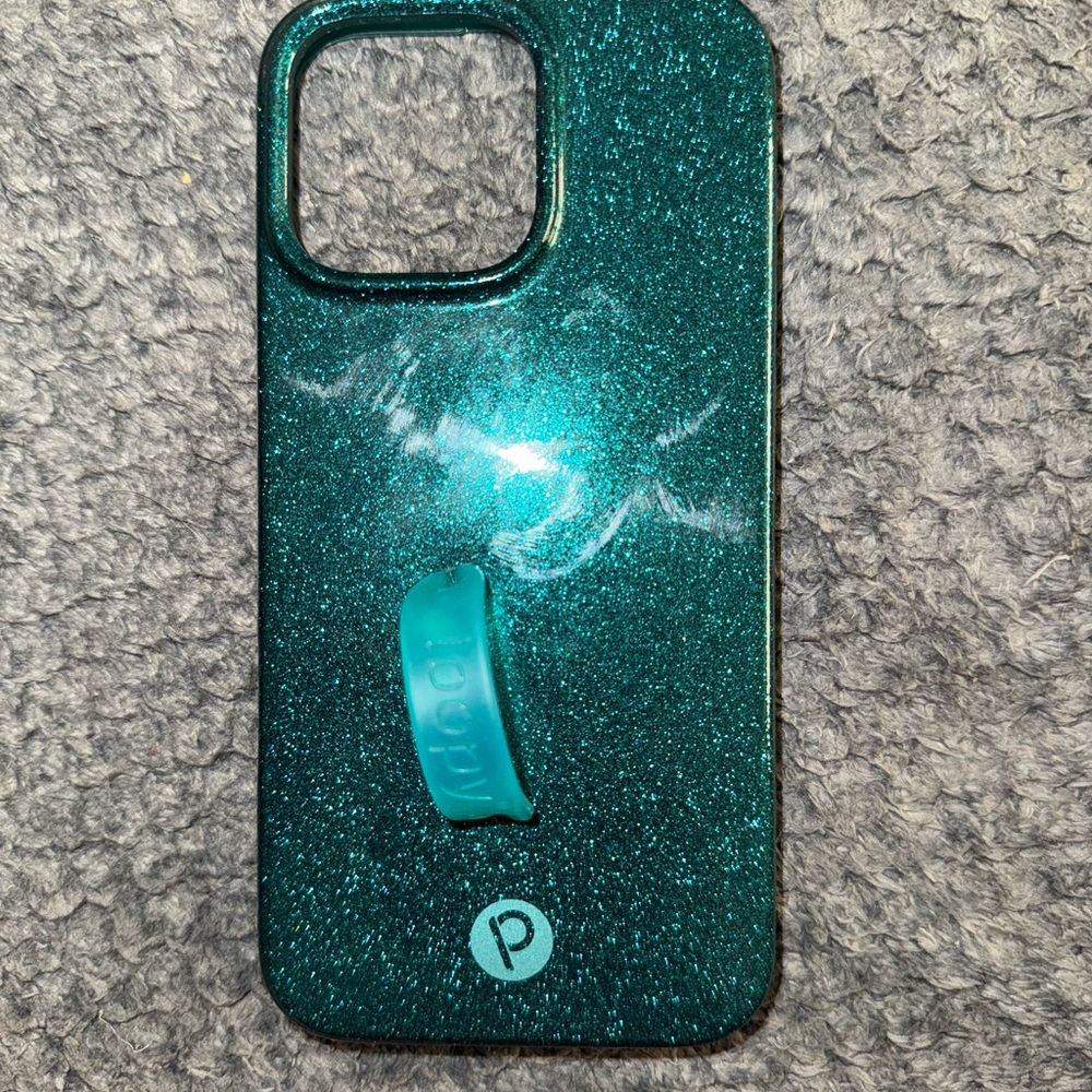 Glitter hone Case with Ring Holder